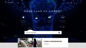 What Changiairport.com website looked like in 2021 (3 years ago)