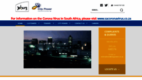What Citypower.co.za website looked like in 2021 (4 years ago)