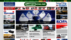 What Camperonline.it website looked like in 2021 (3 years ago)