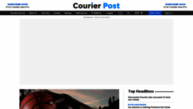 What Courierpostonline.com website looked like in 2021 (3 years ago)
