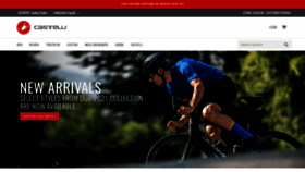 What Castelli-cycling.com website looked like in 2021 (3 years ago)