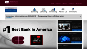 What Cbbank.com website looked like in 2021 (3 years ago)