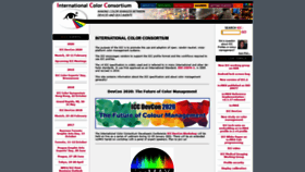 What Color.org website looked like in 2021 (3 years ago)
