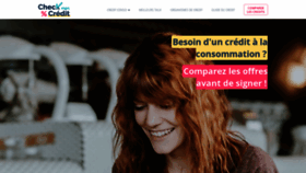 What Checkmoncredit.fr website looked like in 2021 (3 years ago)