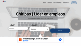 What Chiripas.com website looked like in 2021 (3 years ago)