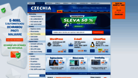 What Czechia.com website looked like in 2021 (4 years ago)