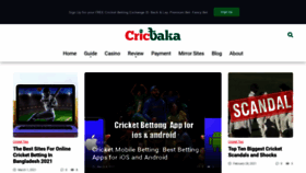 What Crictaka.com website looked like in 2021 (3 years ago)