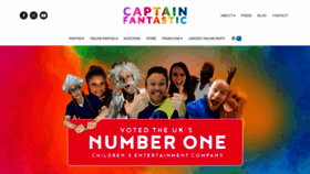 What Captain-fantastic.co.uk website looked like in 2021 (3 years ago)