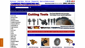 What Carbideprocessors.com website looked like in 2021 (3 years ago)