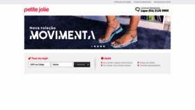 What Comercial.petitejolie.com.br website looked like in 2021 (3 years ago)