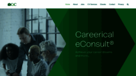 What Careerical.com website looked like in 2021 (3 years ago)