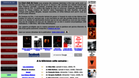 What Cineclubdecaen.com website looked like in 2021 (4 years ago)