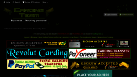 What Cardingteam.biz website looked like in 2021 (3 years ago)