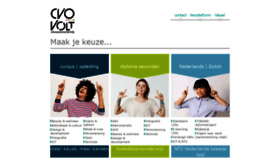 What Cvovolt.be website looked like in 2021 (3 years ago)