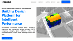 What Cove.tools website looked like in 2021 (4 years ago)
