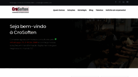What Crosoften.com website looked like in 2021 (3 years ago)