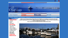 What Chapman.org website looked like in 2021 (3 years ago)