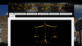What Cogicjustice.net website looked like in 2021 (3 years ago)