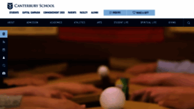 What Cbury.org website looked like in 2021 (4 years ago)