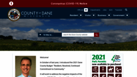What Countyofdane.com website looked like in 2021 (3 years ago)