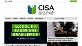 What Cisa.org.br website looked like in 2021 (3 years ago)