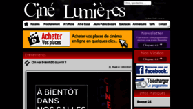 What Cinema-les-lumieres-armentieres.fr website looked like in 2021 (3 years ago)
