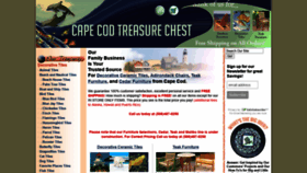 What Capecodtreasurechest.com website looked like in 2021 (3 years ago)