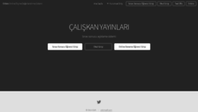 What Caliskan.karnemiz.com website looked like in 2021 (3 years ago)
