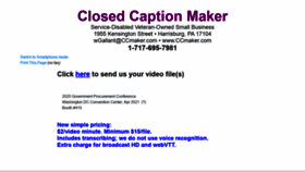 What Ccmaker.com website looked like in 2021 (3 years ago)