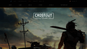 What Crossout.net website looked like in 2021 (3 years ago)