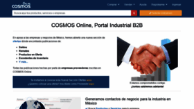 What Cosmos.com.mx website looked like in 2021 (4 years ago)