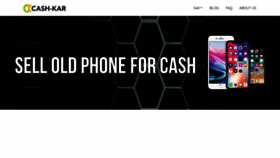 What Cashkar.in website looked like in 2021 (3 years ago)