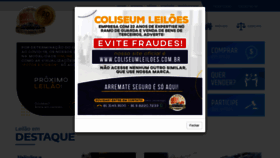 What Coliseumleiloes.com.br website looked like in 2021 (3 years ago)