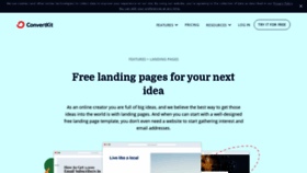 What Ck.page website looked like in 2021 (4 years ago)