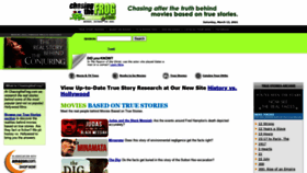 What Chasingthefrog.com website looked like in 2021 (3 years ago)