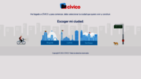 What Civico.com website looked like in 2021 (3 years ago)