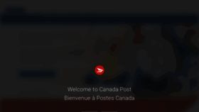 What Canadapost.ca website looked like in 2021 (3 years ago)