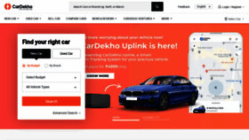 What Cardekho.com website looked like in 2021 (3 years ago)
