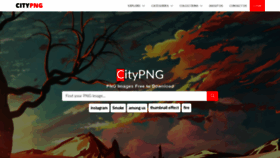 What Citypng.com website looked like in 2021 (3 years ago)