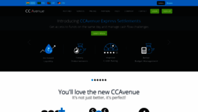 What Ccavenue.com website looked like in 2021 (3 years ago)