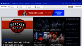 What Cbssports.com website looked like in 2021 (3 years ago)