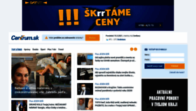 What Centrum.sk website looked like in 2021 (3 years ago)