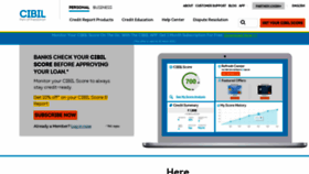 What Cibil.com website looked like in 2021 (3 years ago)