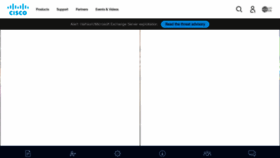 What Cisco.com website looked like in 2021 (4 years ago)