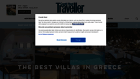 What Cntraveller.com website looked like in 2021 (3 years ago)