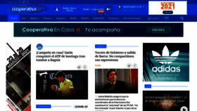 What Cooperativa.cl website looked like in 2021 (3 years ago)