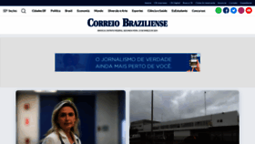 What Correiobraziliense.com.br website looked like in 2021 (3 years ago)