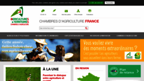 What Chambre-agriculture.fr website looked like in 2021 (3 years ago)