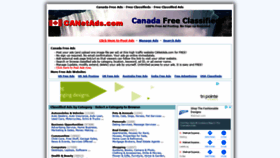 What Canetads.com website looked like in 2021 (3 years ago)