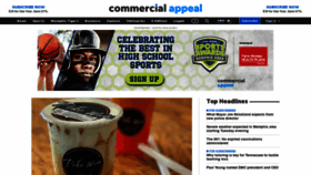 What Commercialappeal.com website looked like in 2021 (3 years ago)